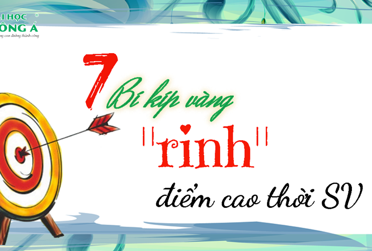 7 Bí kíp vàng “rinh” điểm cao thời đại học